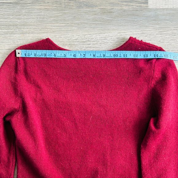H&M Angora Blend Crewneck Sweater with Beaded Detail (size S) - Picture 13 of 14